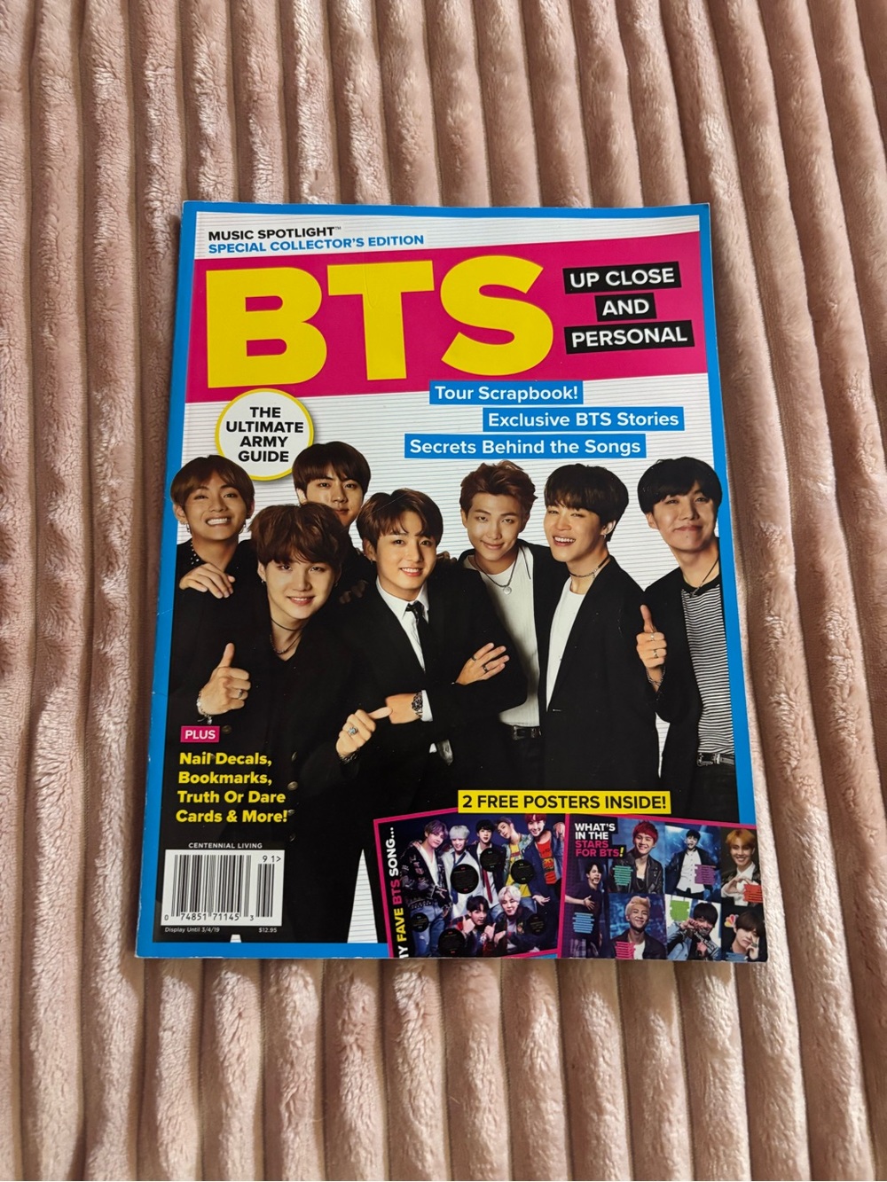 BTS collector’s edition magazine